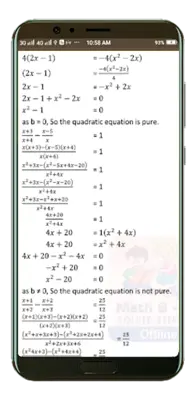 Math android App screenshot 2